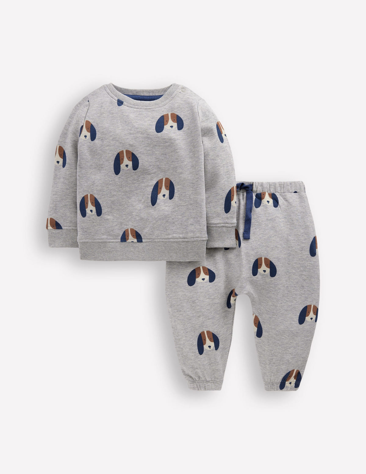 Sweatshirt Play Set-Grey Marl Puppy - Image 1