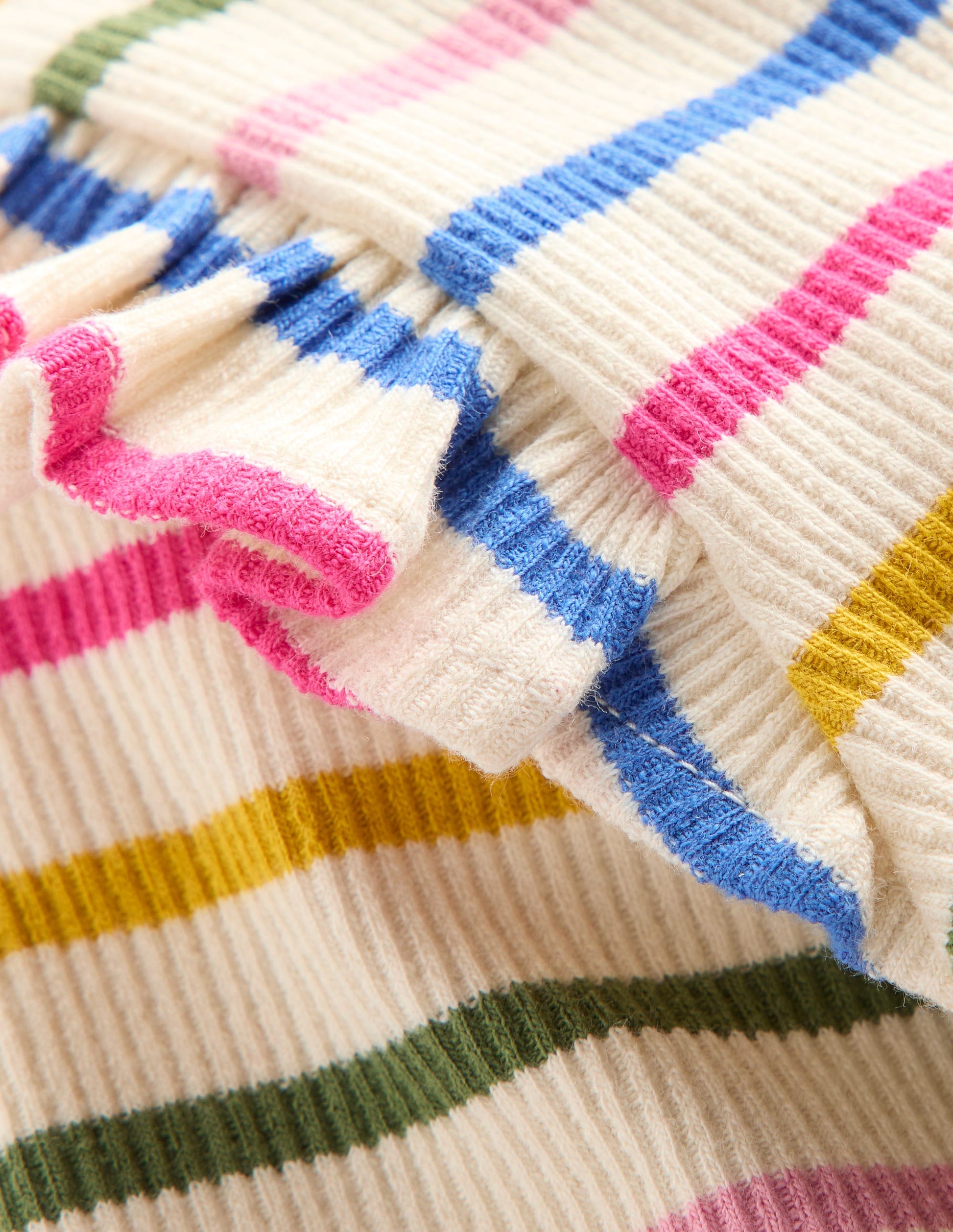 Ribbed Jersey Play Set-Multi Stripe-2