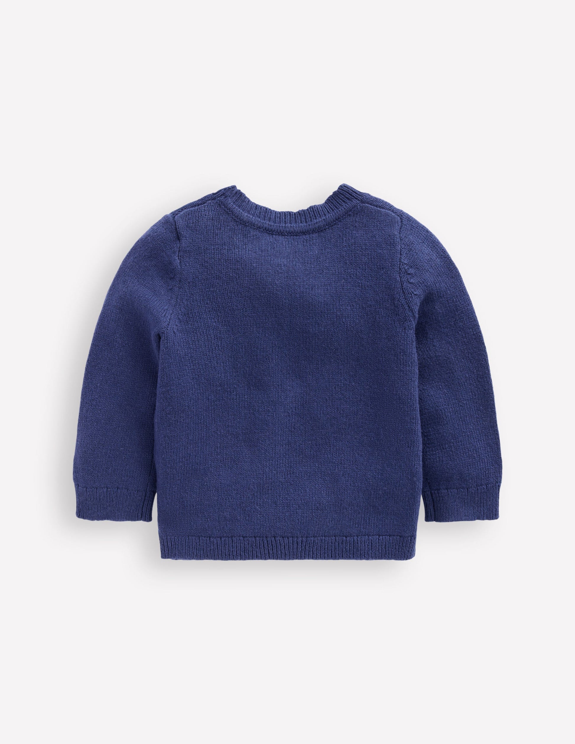 Novelty Logo Sweater-College Navy Dogs-2