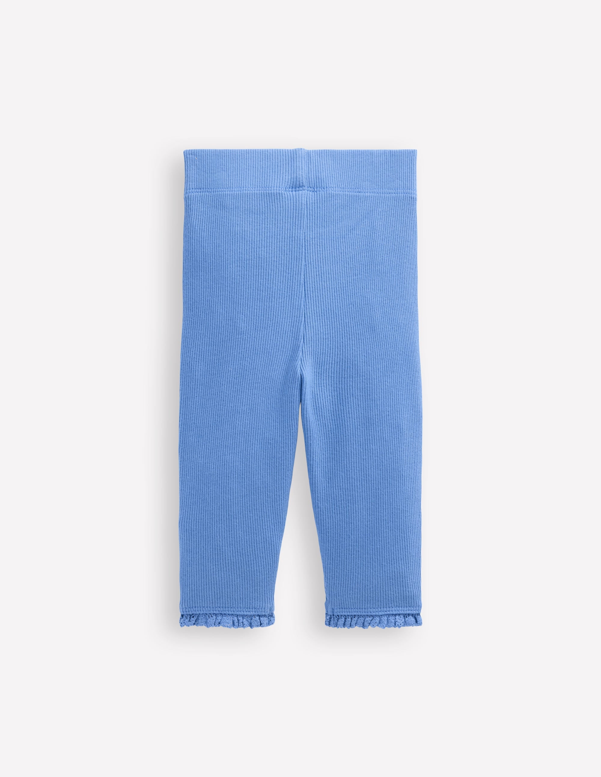 Ribbed Leggings-Forget Me Not Blue - Image 2