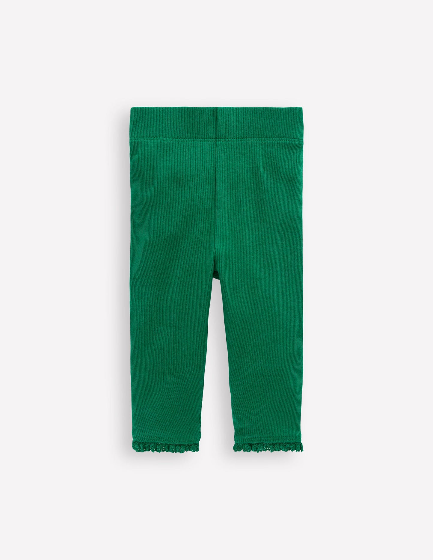 Ribbed Leggings-Jewel Green