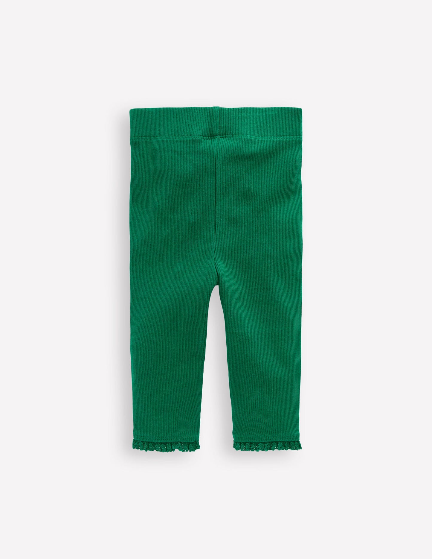 Ribbed Leggings-Jewel Green