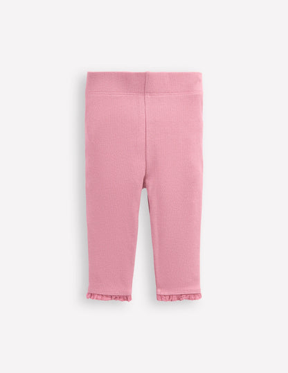 Ribbed Leggings-Vintage Pink-1