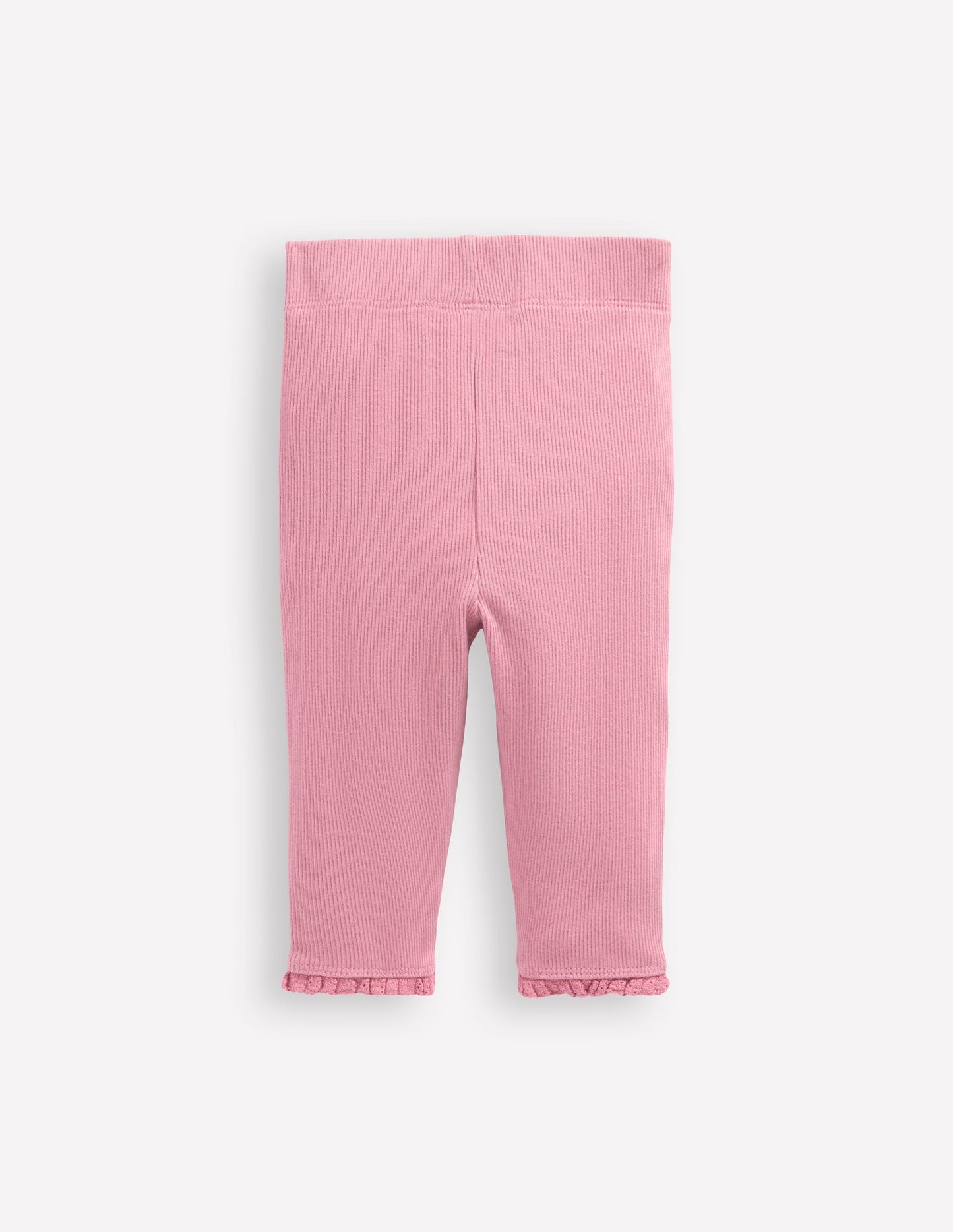 Ribbed Leggings-Vintage Pink