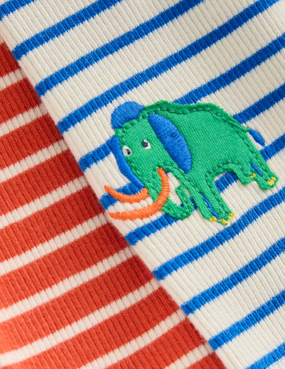 2-pack Ribbed Leggings-Prehistoric Multi-2