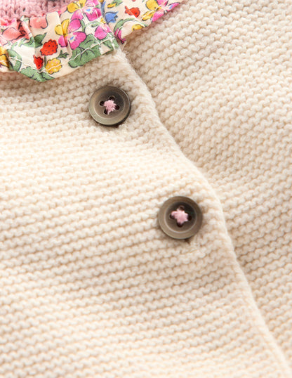 Pretty Knitted Play Set-Ecru Marl Hearts-3