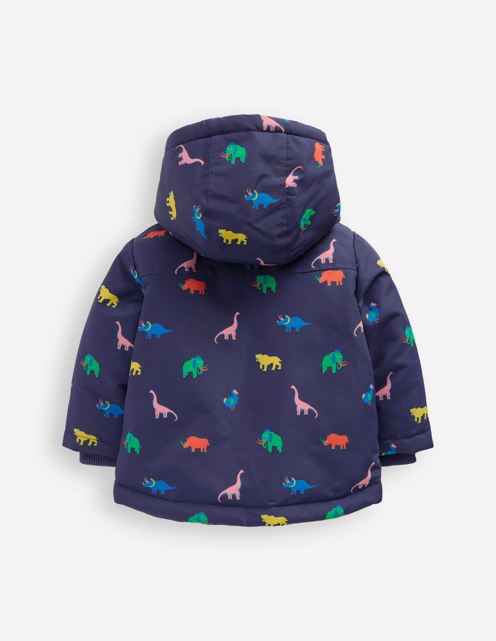Boys 3-in-1 Coat-Navy Prehistoric Print-2