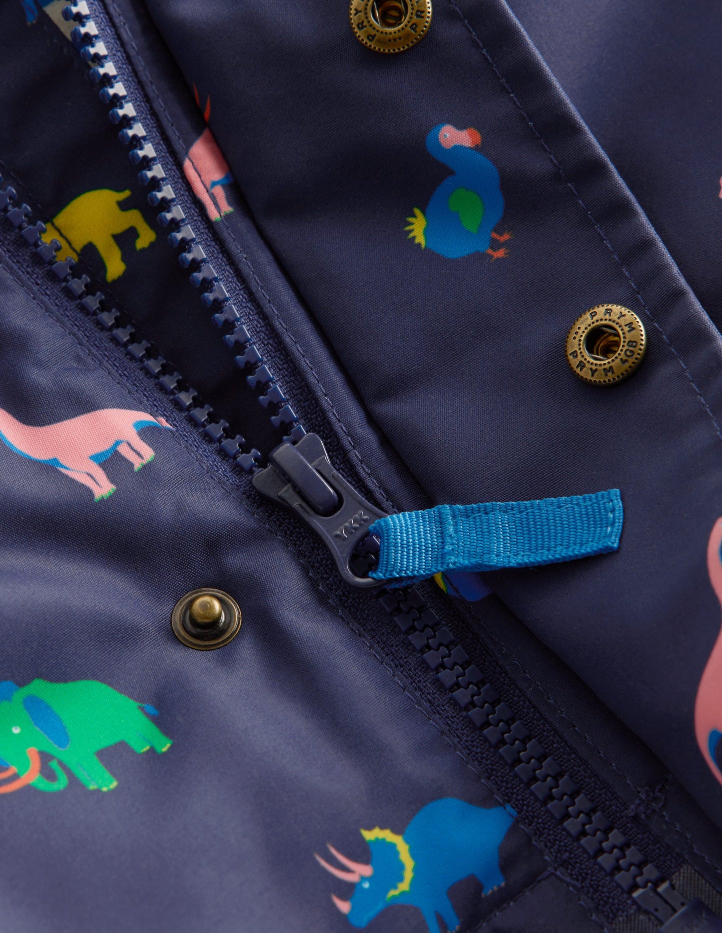 Boys 3-in-1 Coat-Navy Prehistoric Print