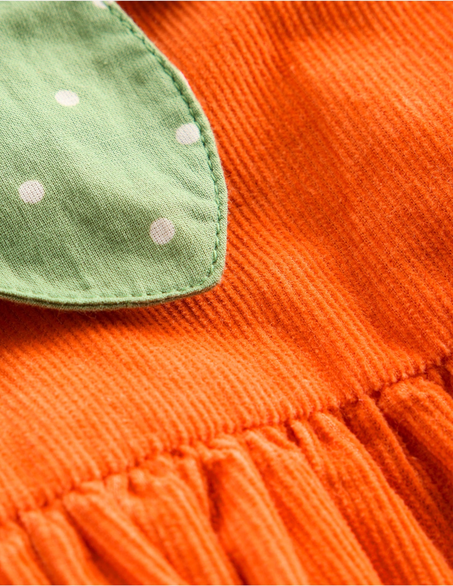 Novelty Romper Play Set-Orange Pumpkin