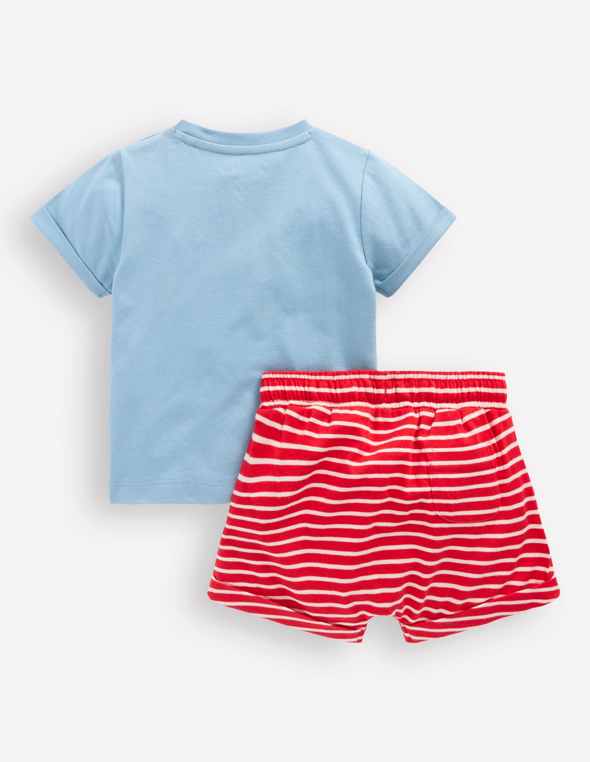 Superstitch Jersey Short Set-Blue Transport Set - Image 2