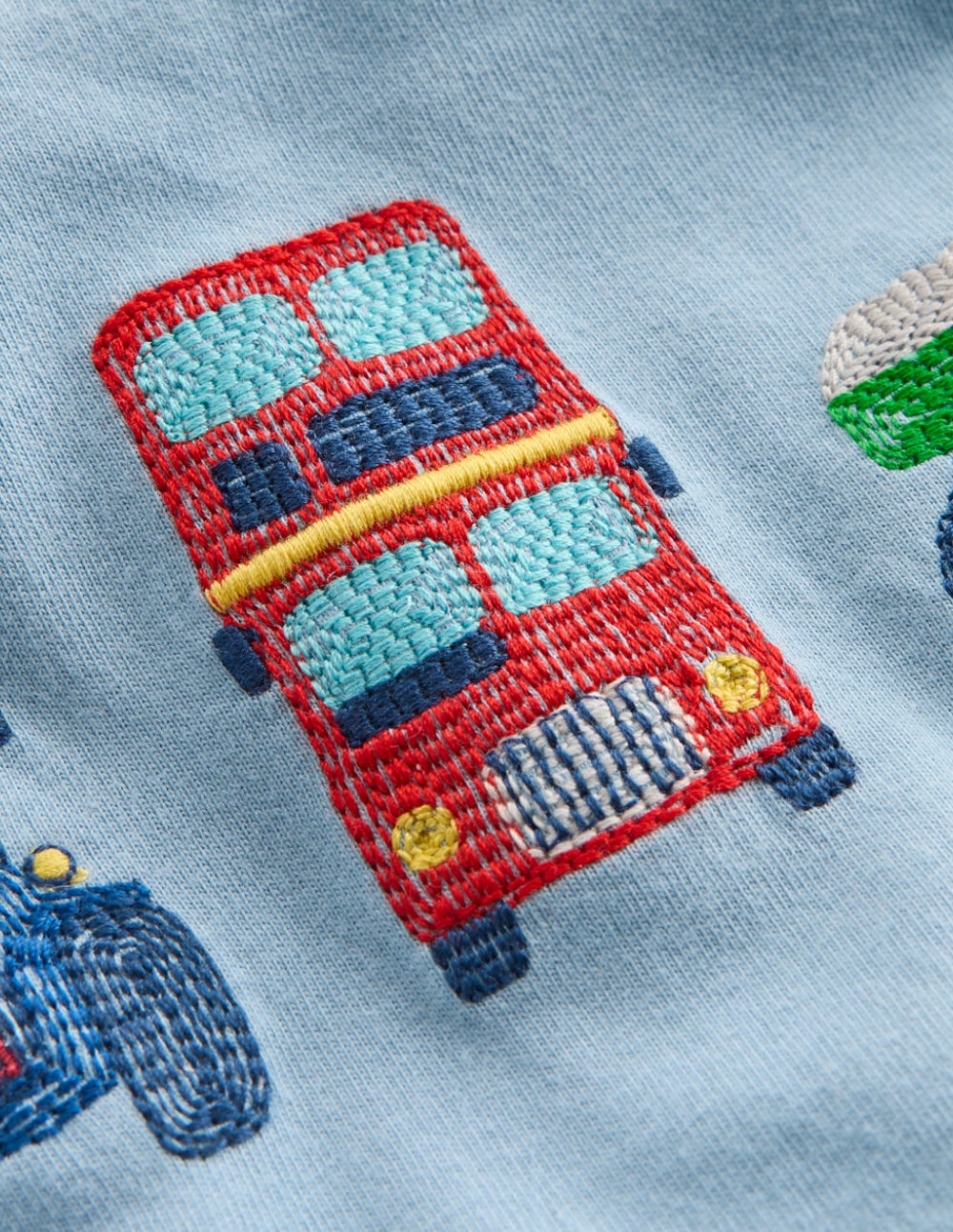 Superstitch Jersey Short Set-Blue Transport Set - Image 3