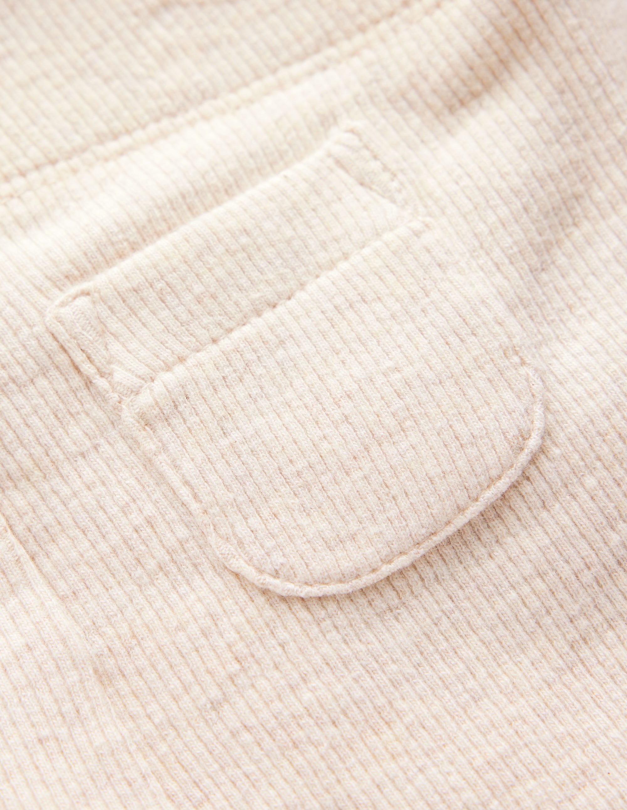 Ribbed Marl Leggings-Oatmeal Marl - Image 3
