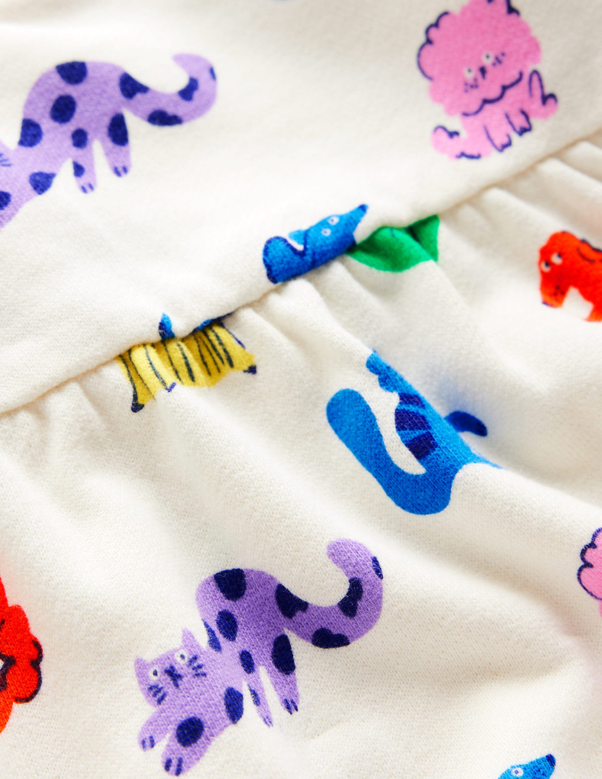 Sweatshirt Dress-Rainbow Pets - Image 3