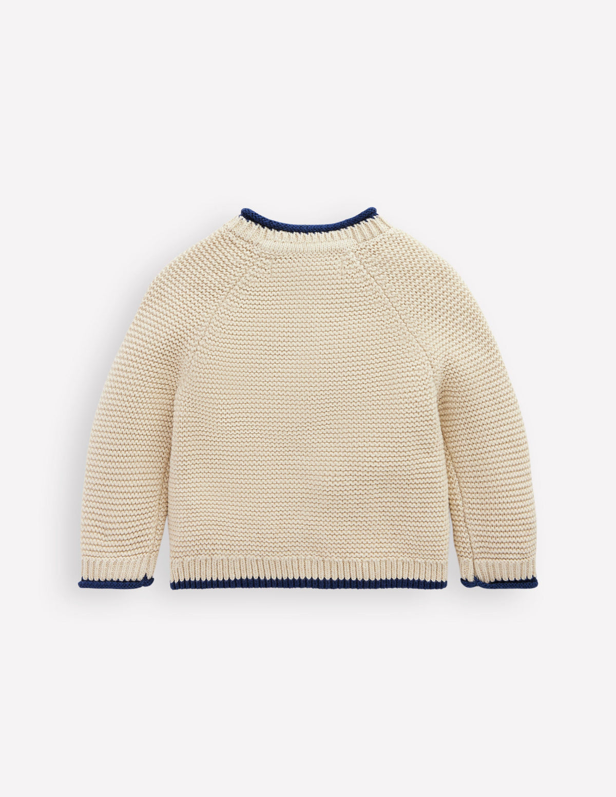Novelty logo Cardigan-Oatmeal Marl Pets - Image 2