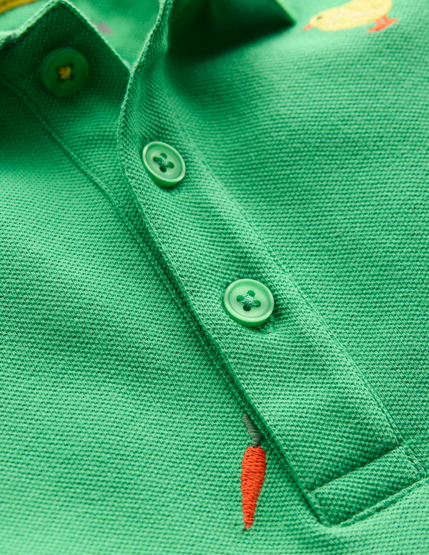 Embroidered Polo-Aloe Green