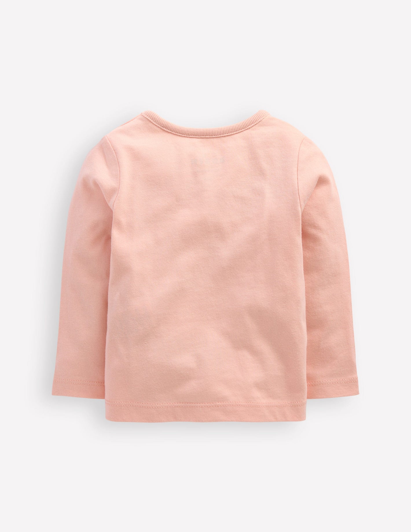 Long Sleeve Logo T-shirt-Chalk Pink