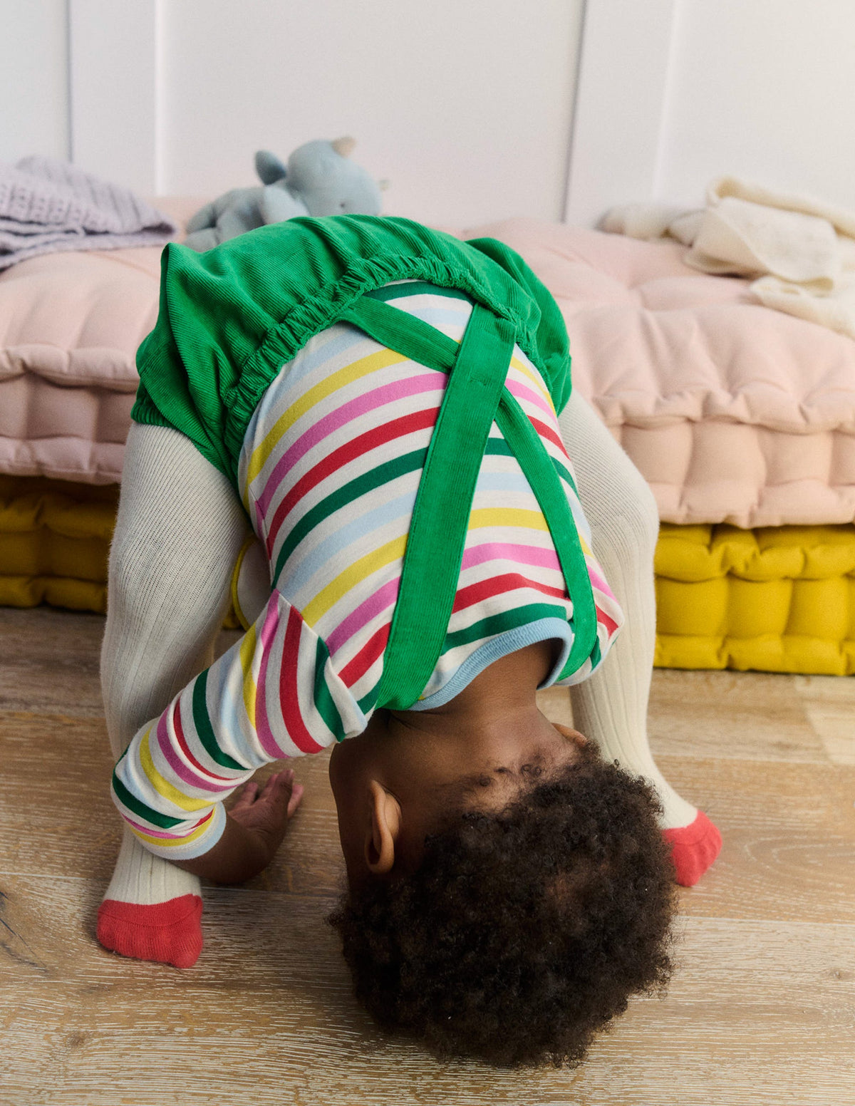 Novelty Bubble Romper-Sapling Green - Image 5