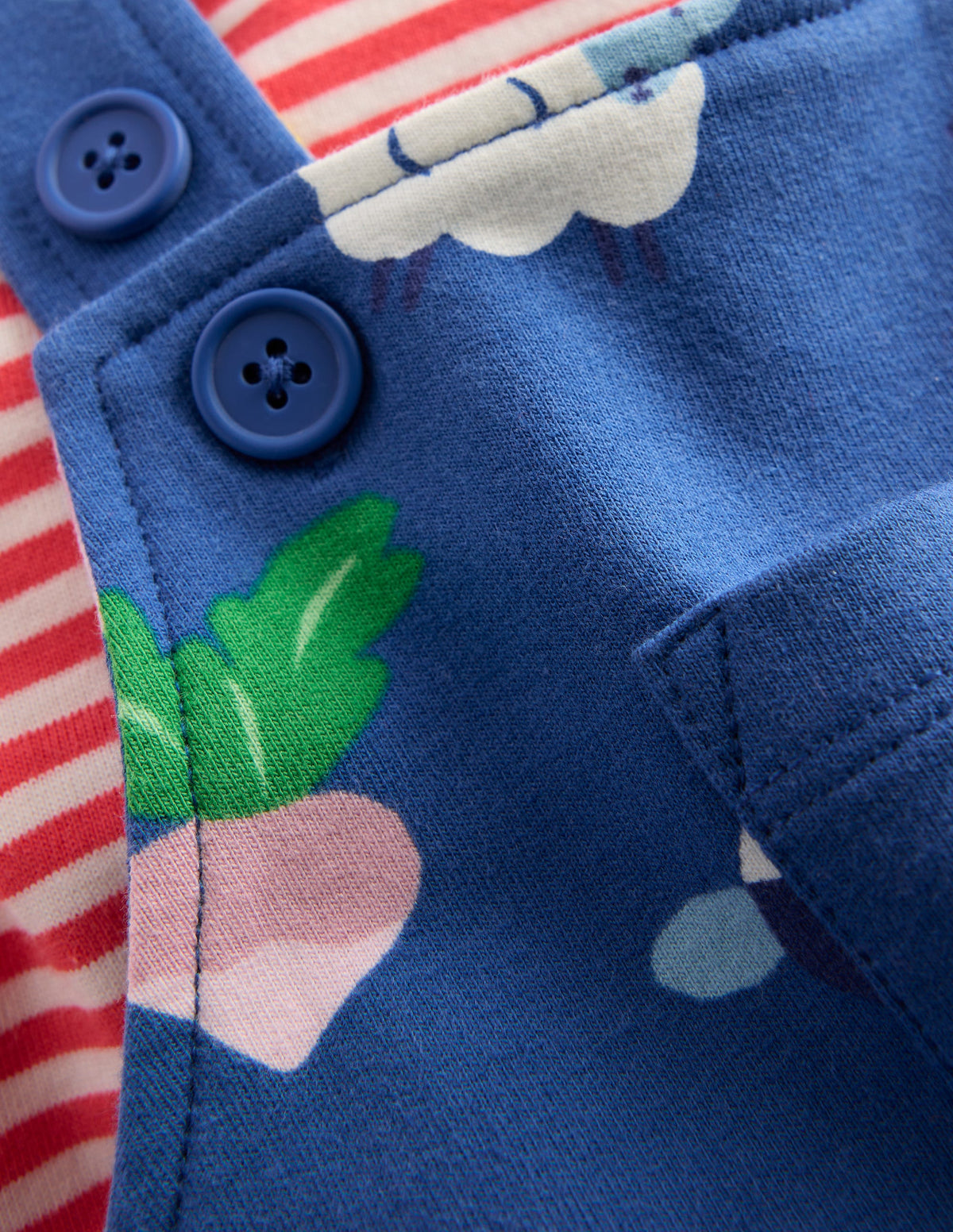 Jersey Overalls Set-Delft Rainbow Farm - Image 3