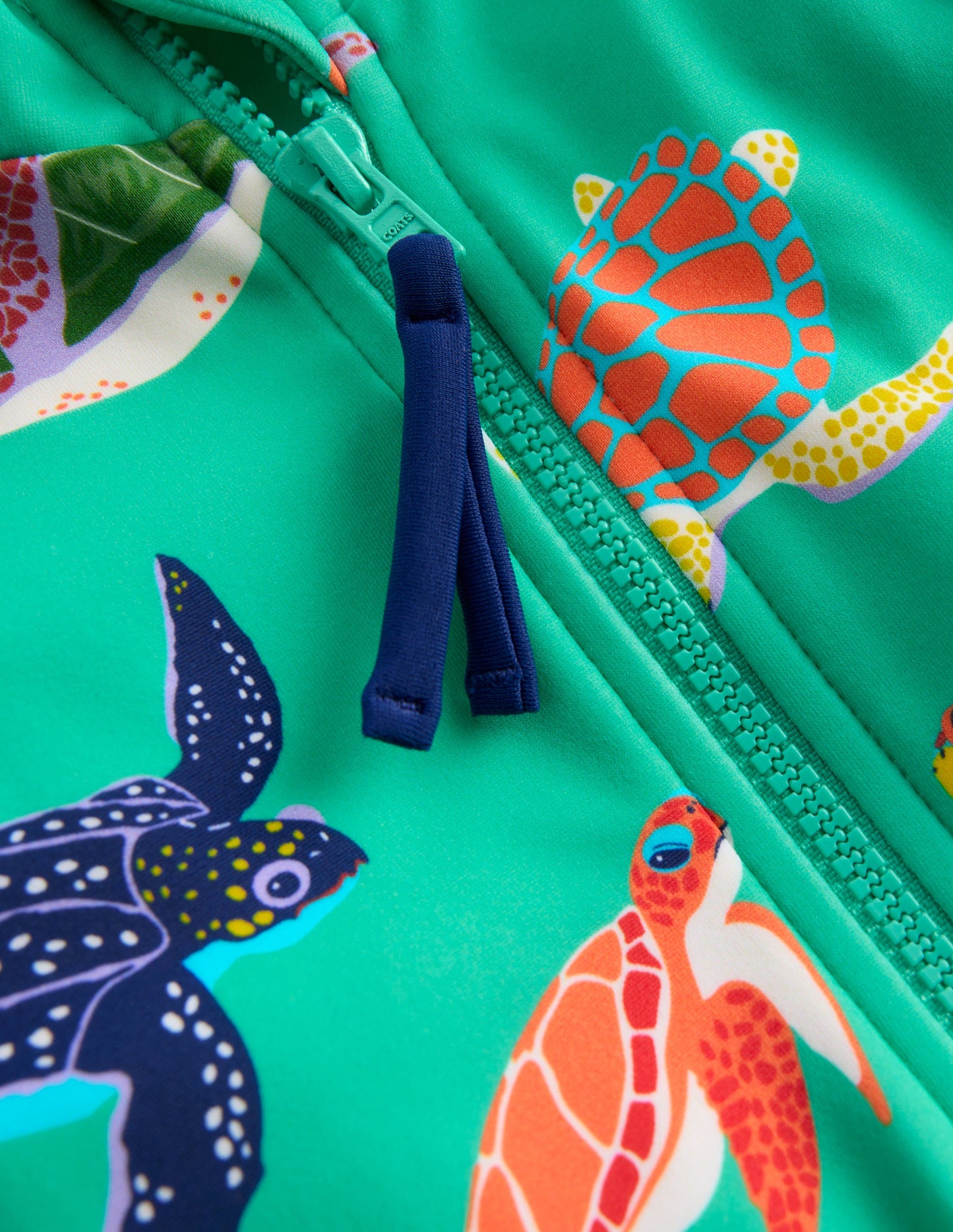 Fun Sun Safe Surfsuit-Aquamarine Blue Turtles