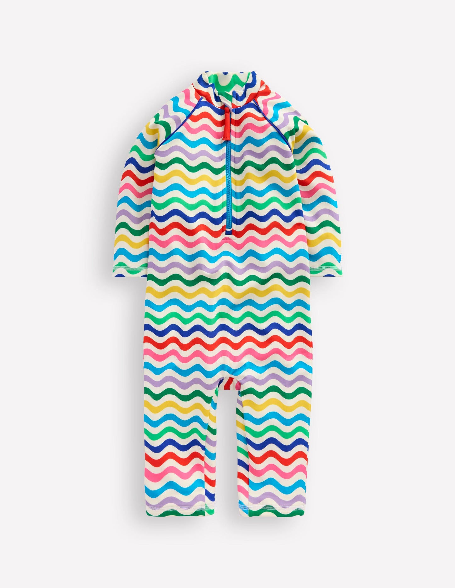 Fun Sun Safe Surfsuit-Multi Small Wave