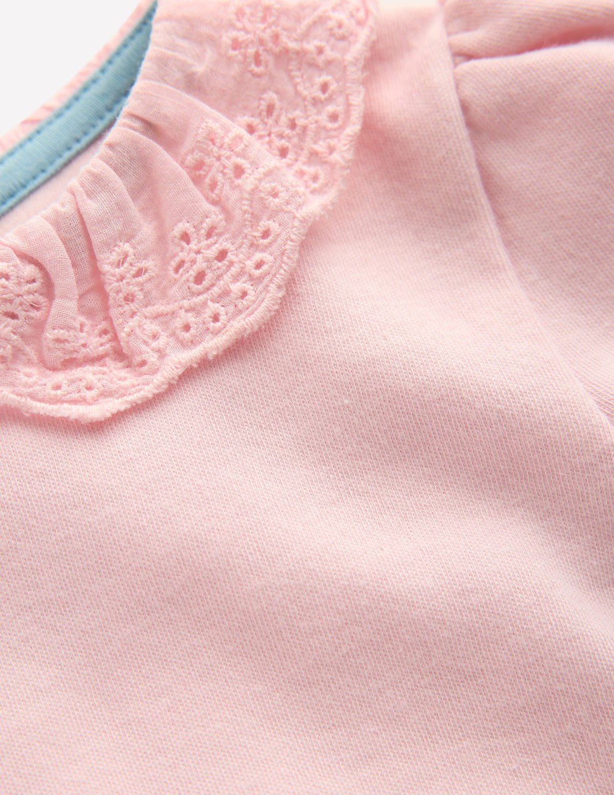 Detailed Collared Bodysuit-French Pink - Image 3