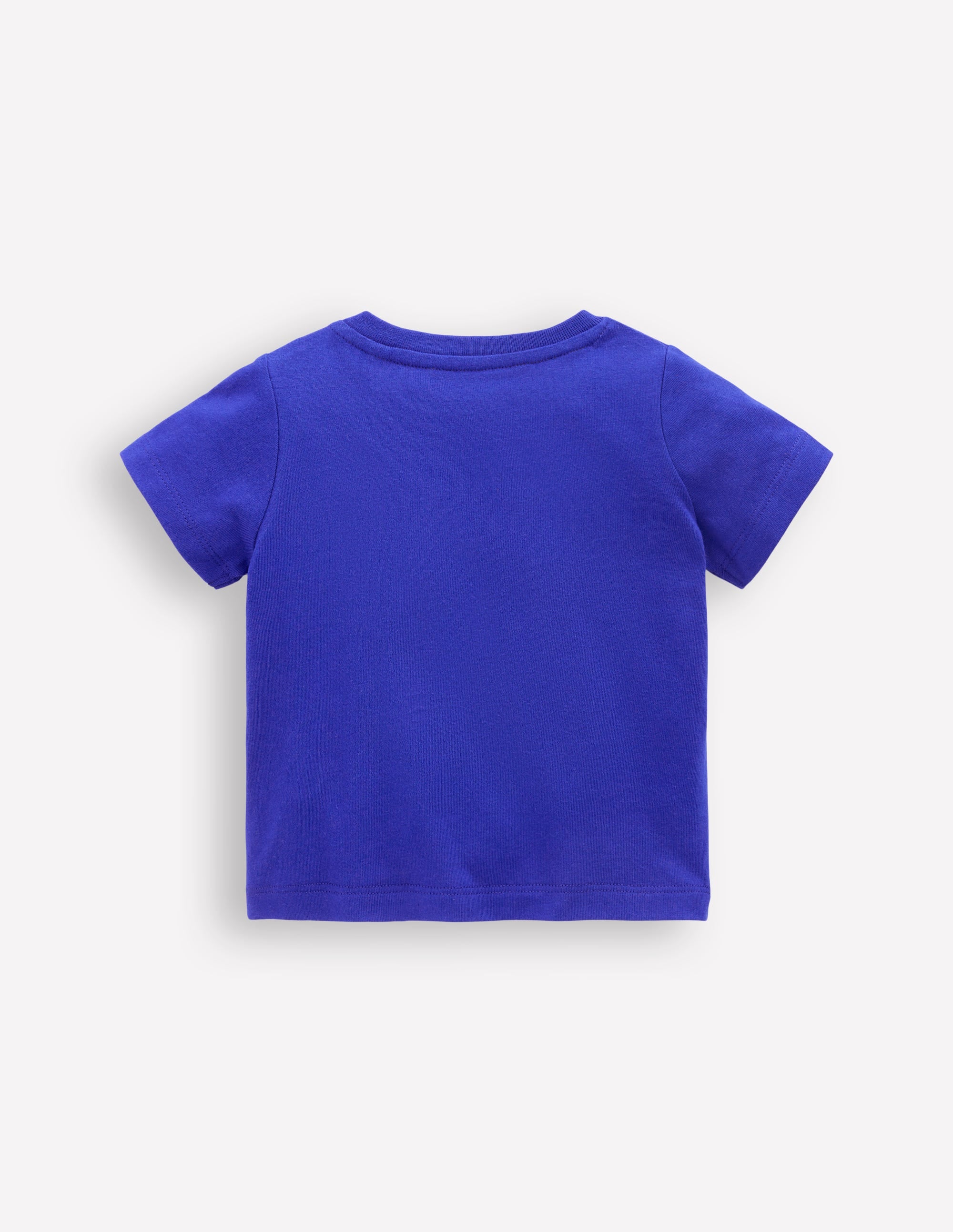 Logo Interest T-Shirt-Bright Blue Turtles - Image 2