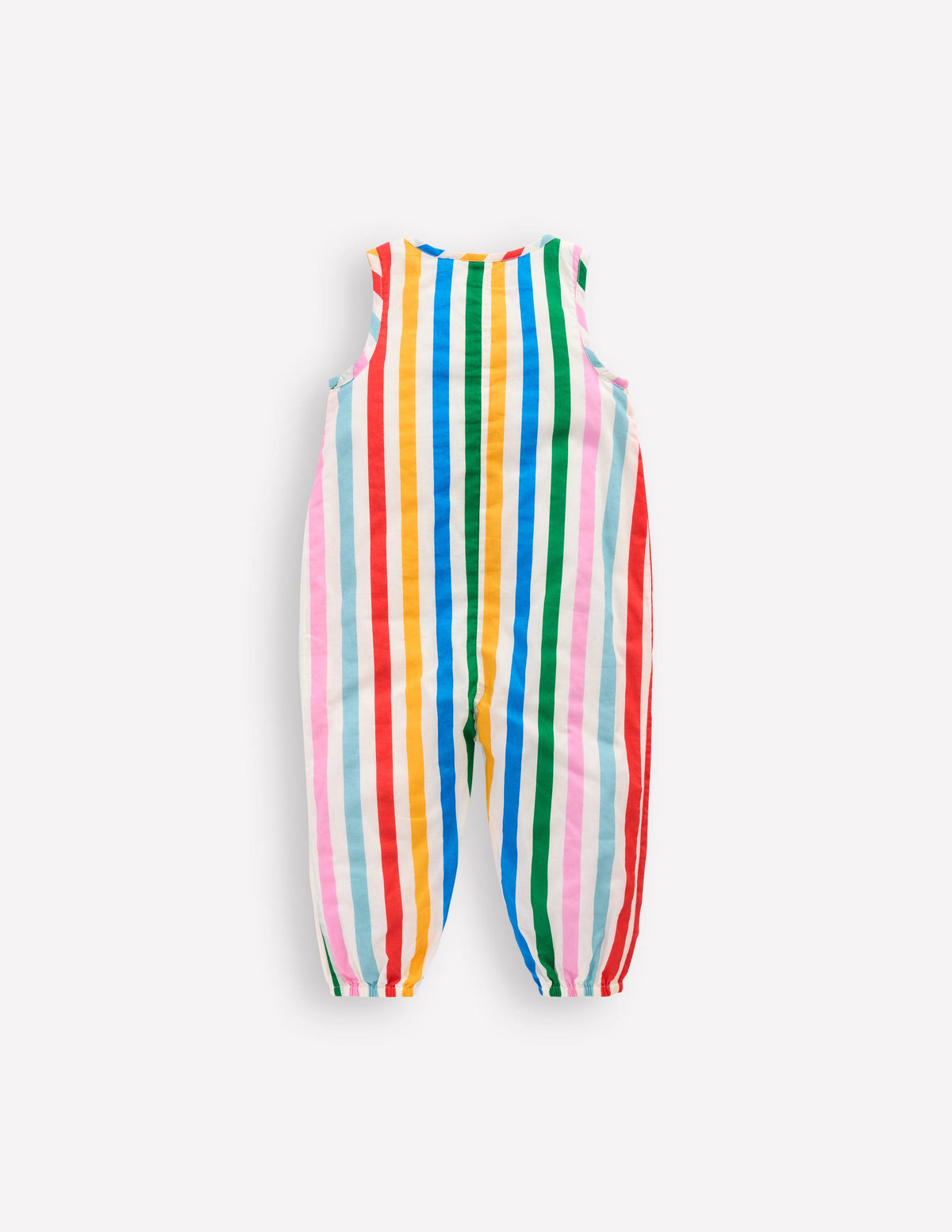 Woven Romper-Rainbow Multi Stripe - Image 2