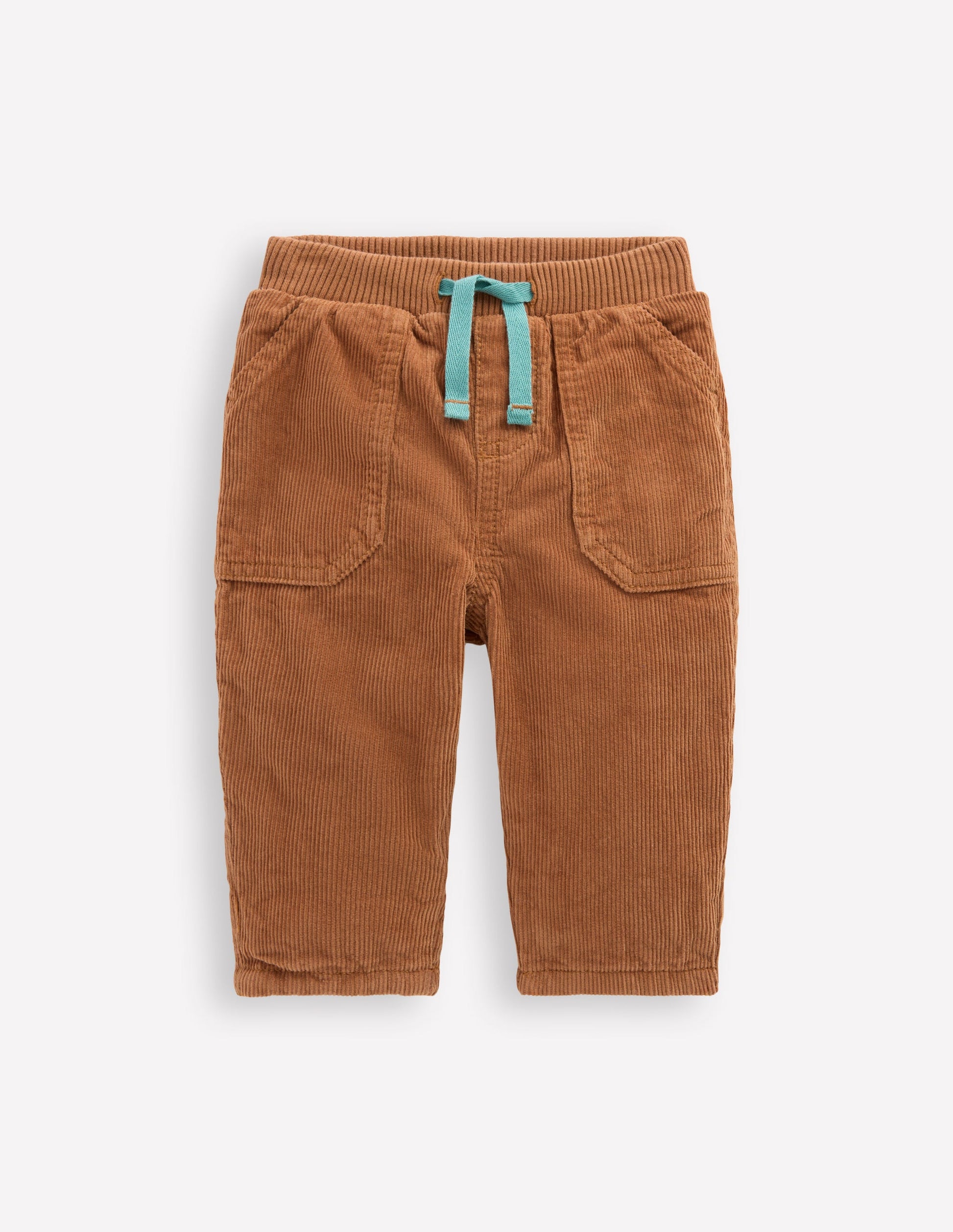 Cosy Lined Pants-Tan-1