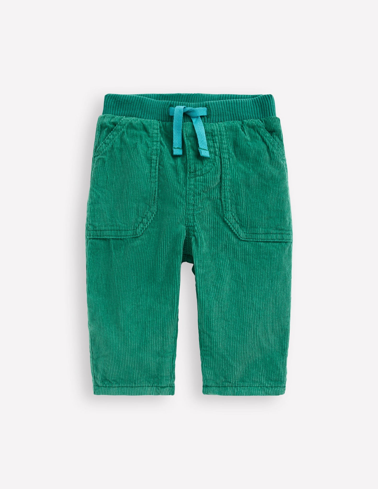 Cosy Lined Pants-Jewel Green