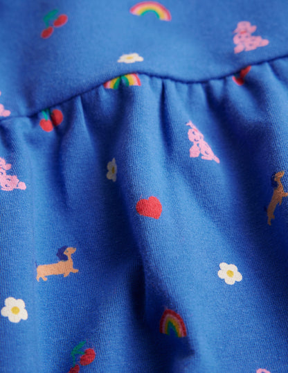 Sweatshirt Dress-Bluejay Small Parisien-3