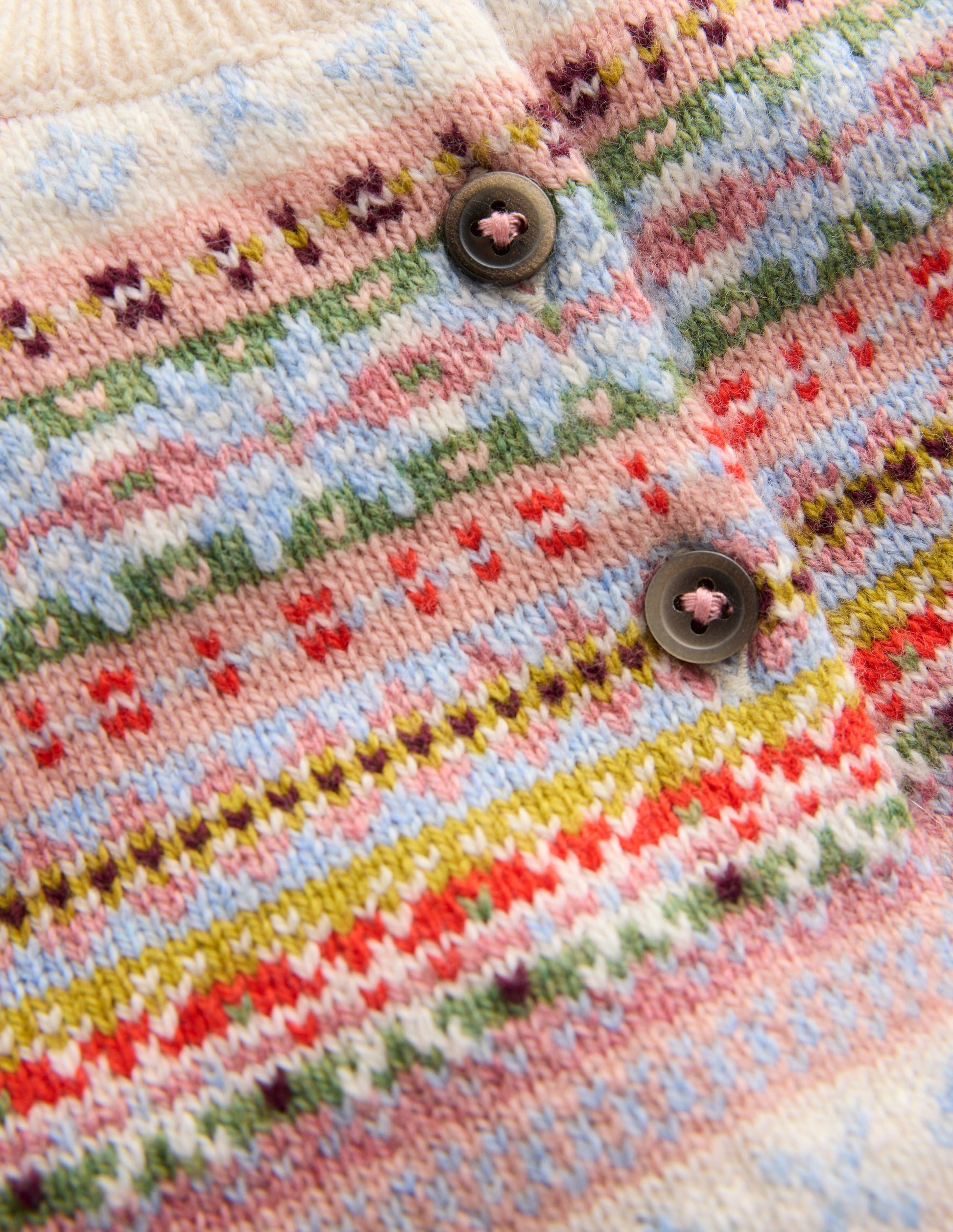 Fair Isle Cardigan-Soft Multi-3