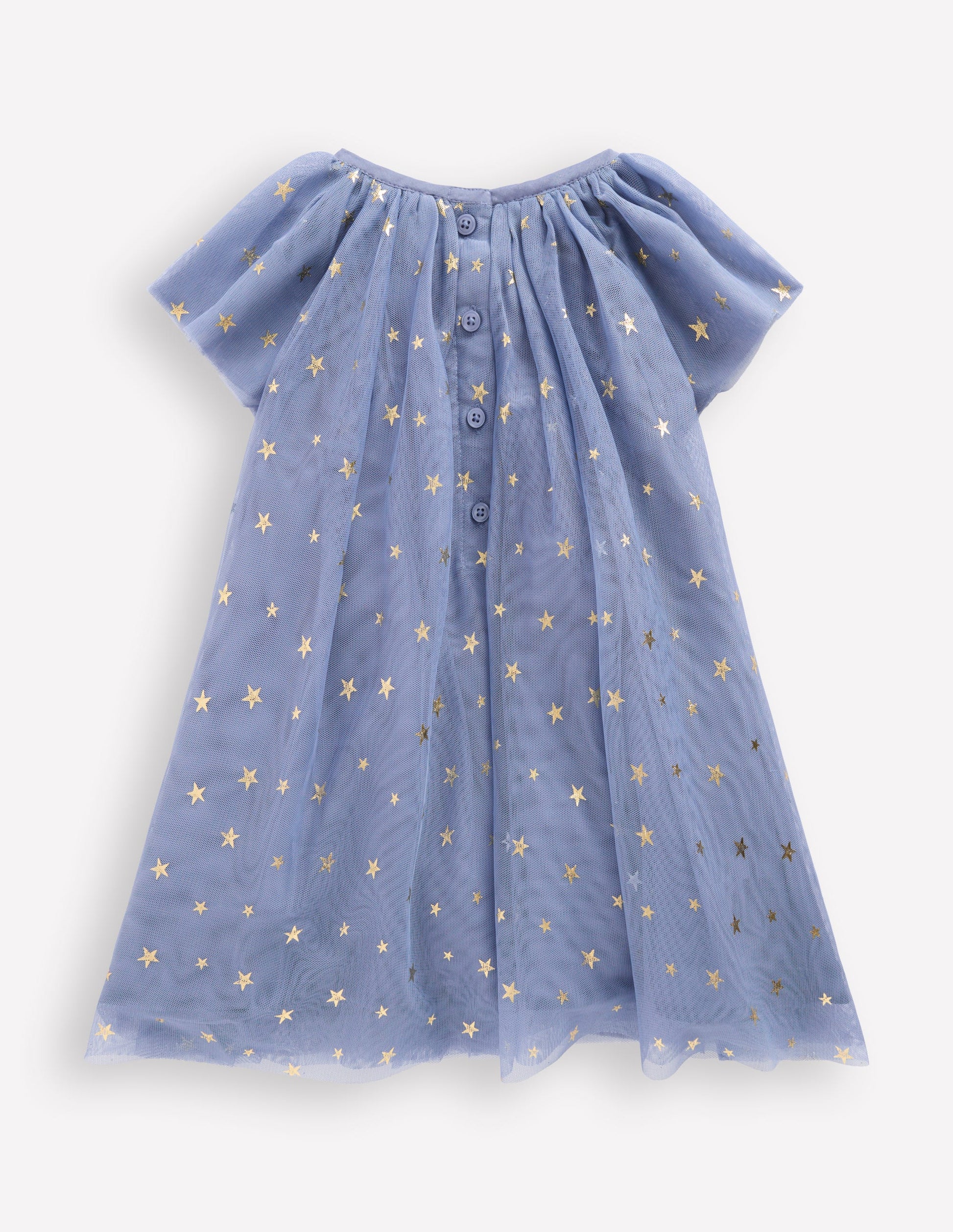 Boden Baby Layered Tulle Dress in Blue | Size 0-3 Months Boden Baby Layered Tulle Dress in Blue | Size 0-3 Months