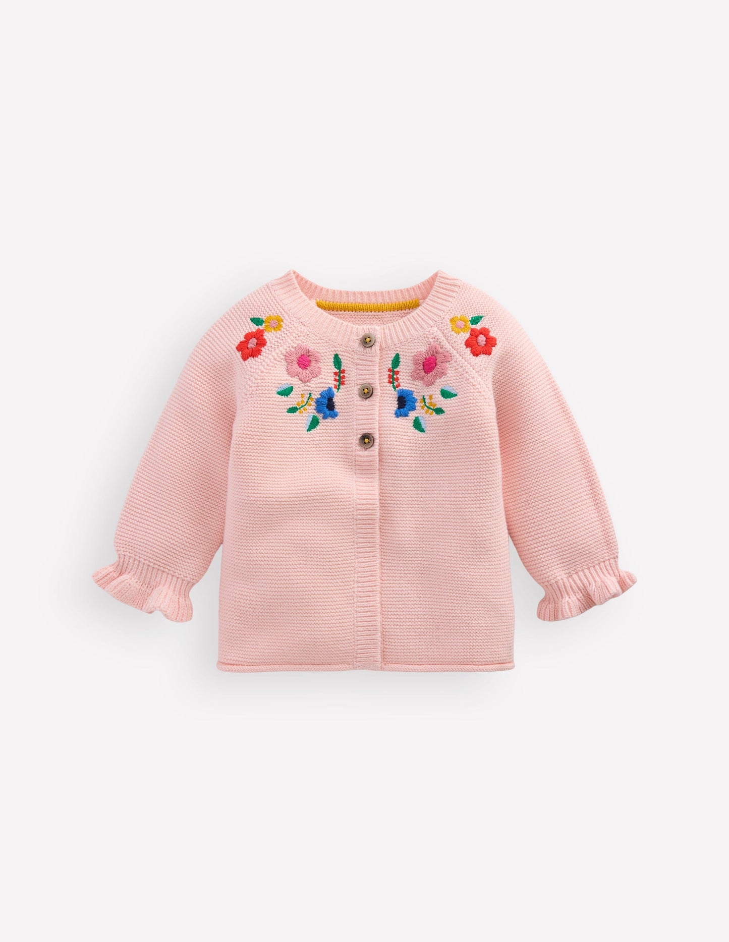 Pretty Embroidered Cardigan-Lotus