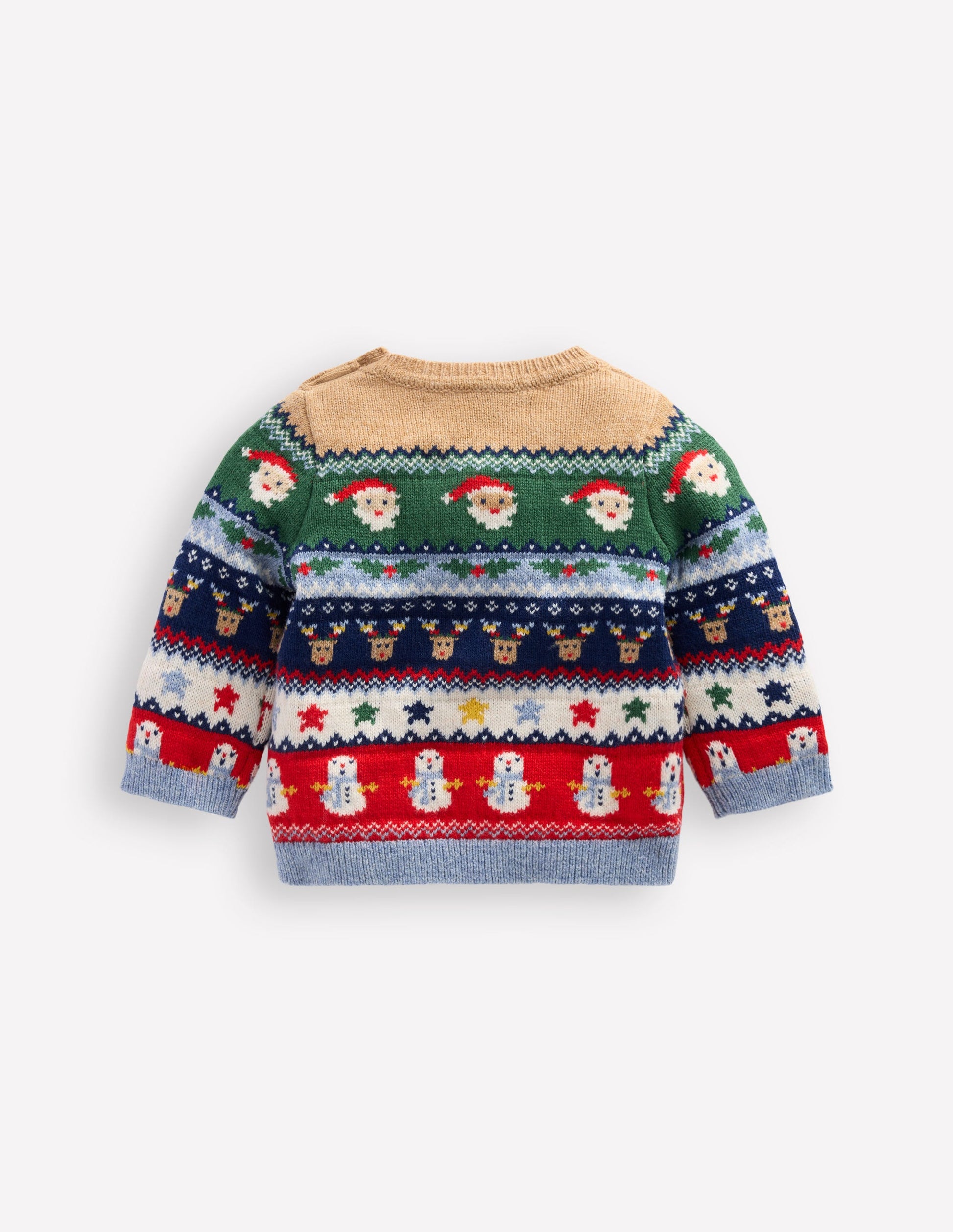 Fair isle Sweater-Multi Festive Fair Isle-2