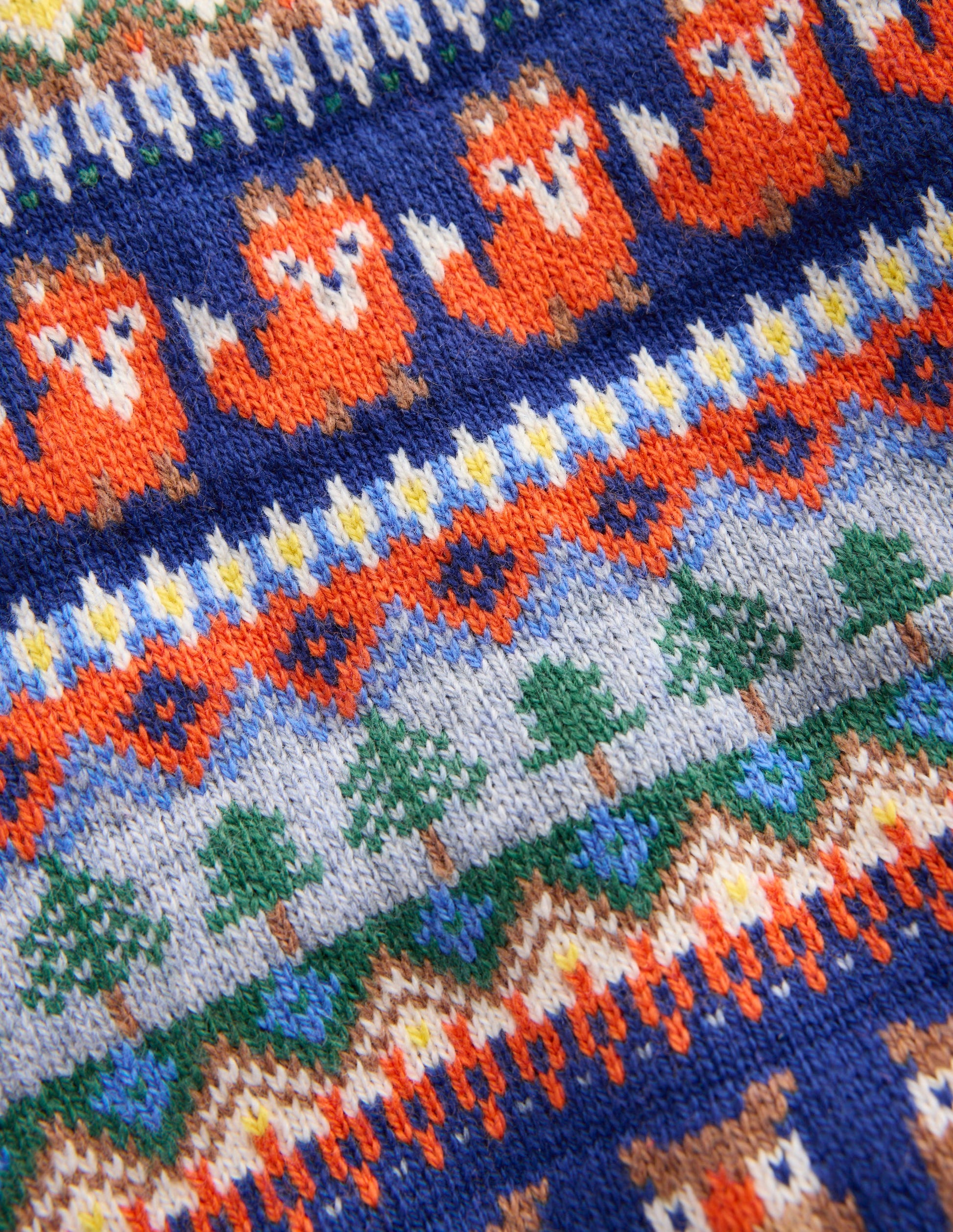 Fair isle Sweater-Multi Woodland Fair Isle-3