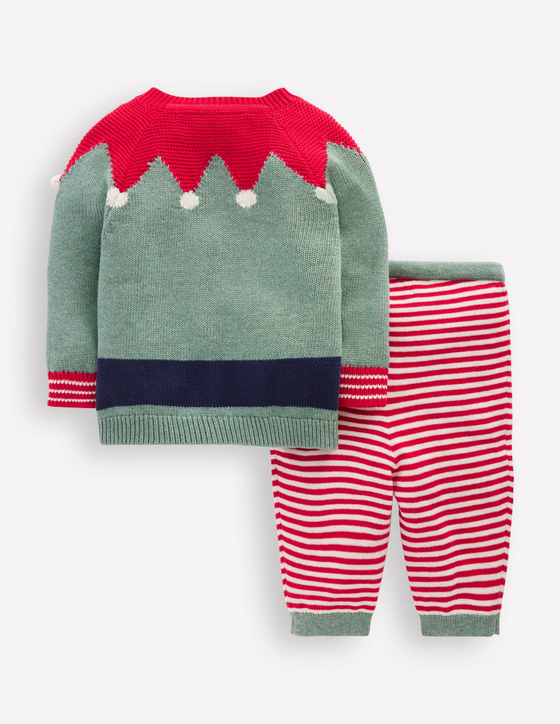 Knitted Play Set-Csarite Green Elf-2