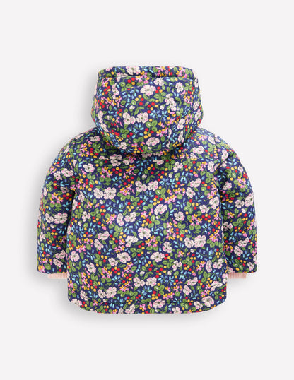 Girls 3-in-1 Coat-Twilight Berry Floral-2