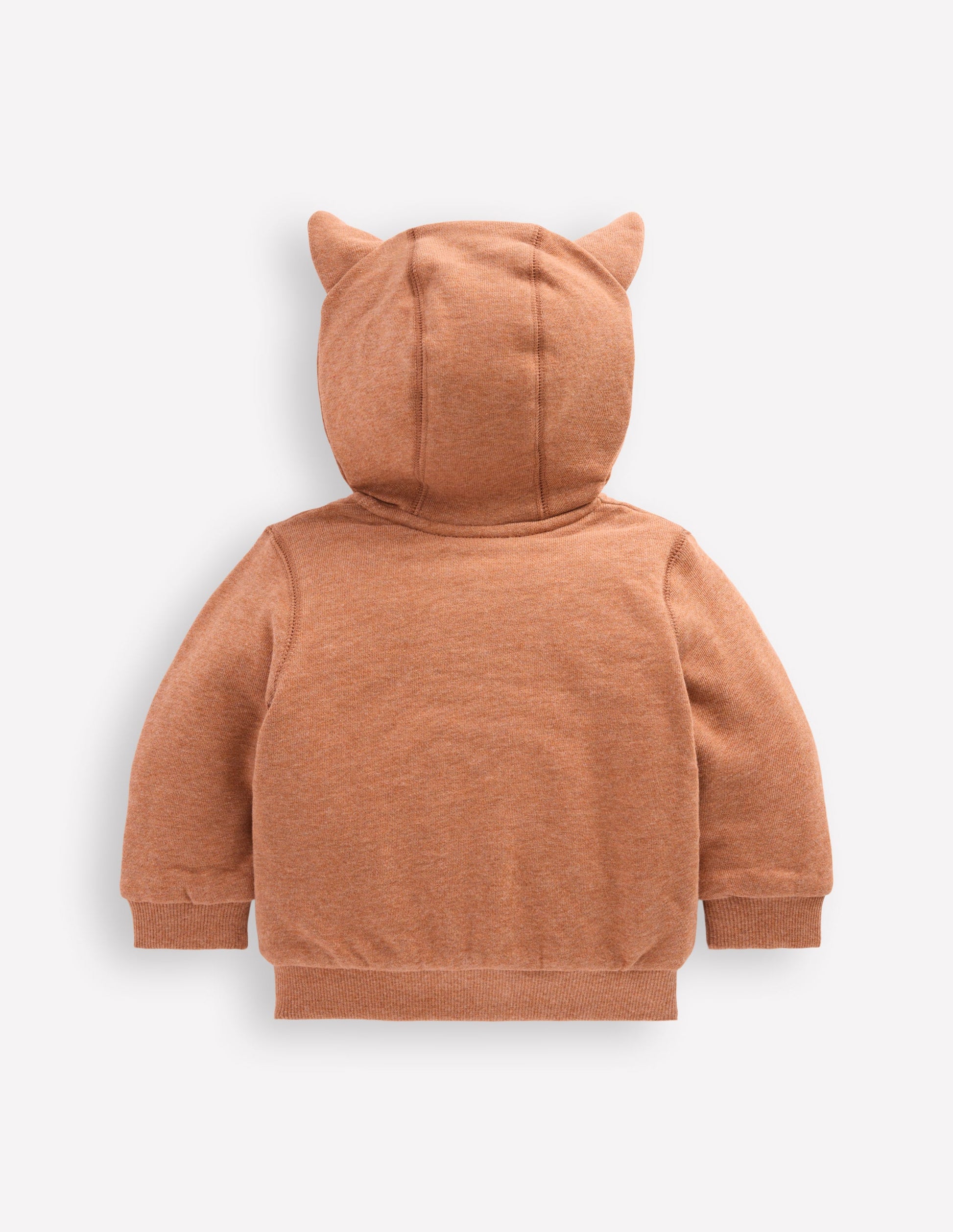 Shaggy Lined Novelty Hoody-Brown Dog-2
