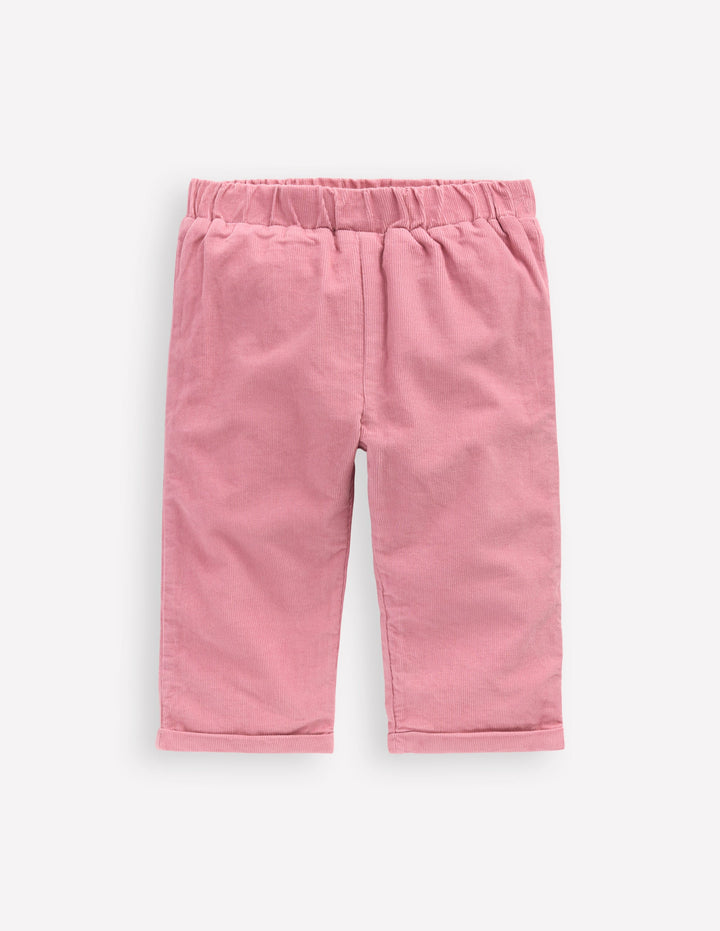Cosy Lined Pants-Pink Haze