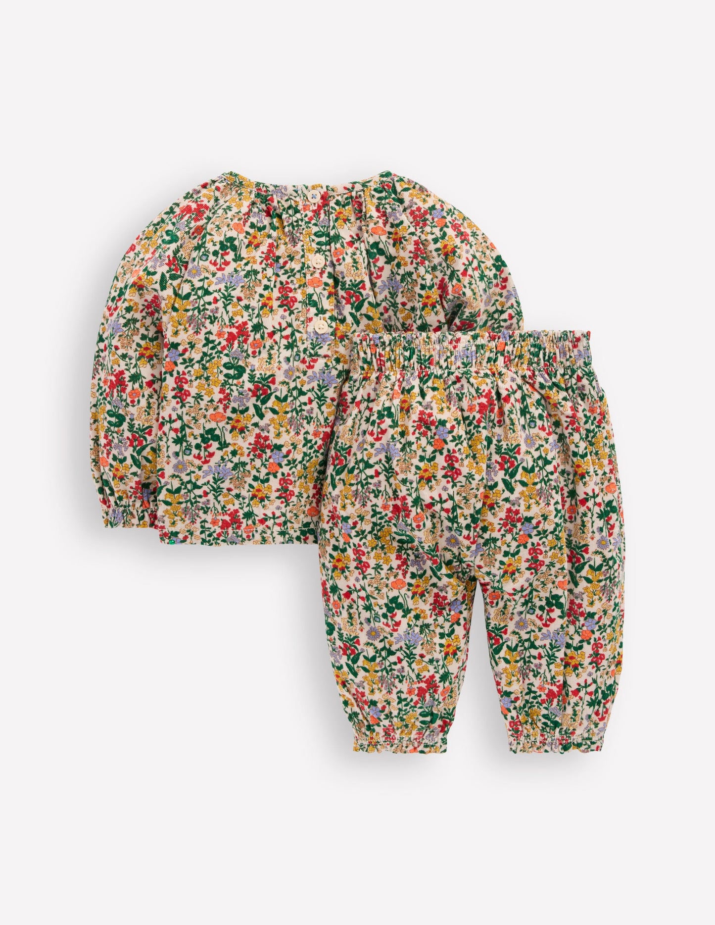 Woven Co-ord Play set-Multi Floral Meadow