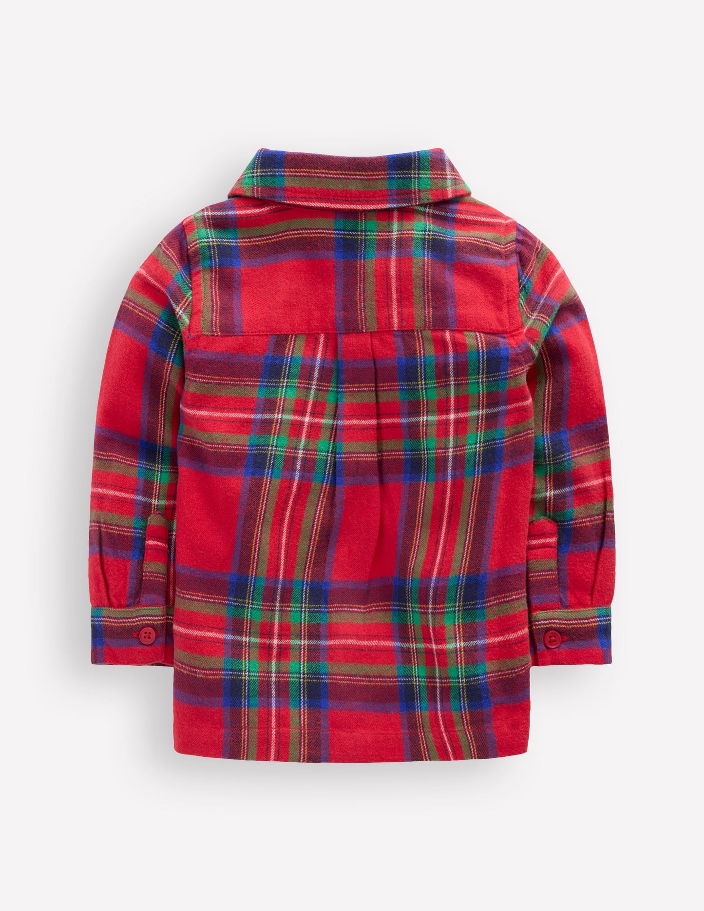 Boys Shirt-Red Check