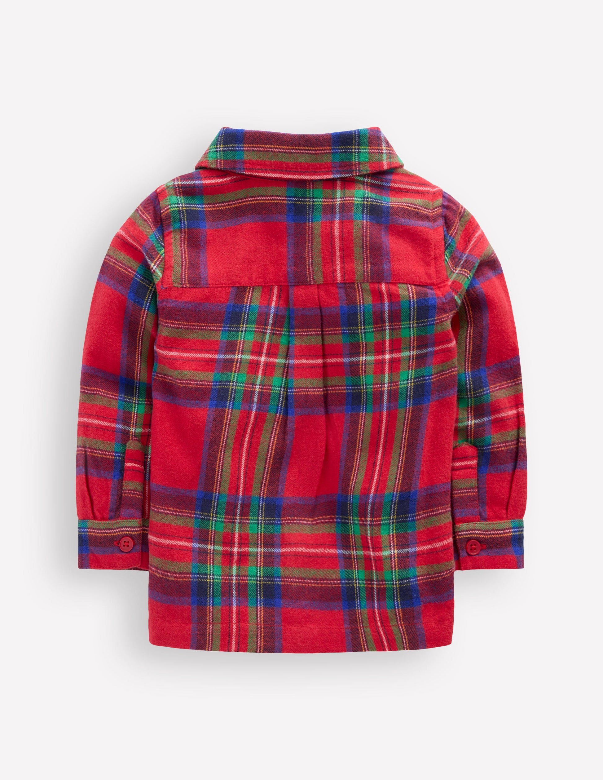 Boys Shirt-Red Check-2