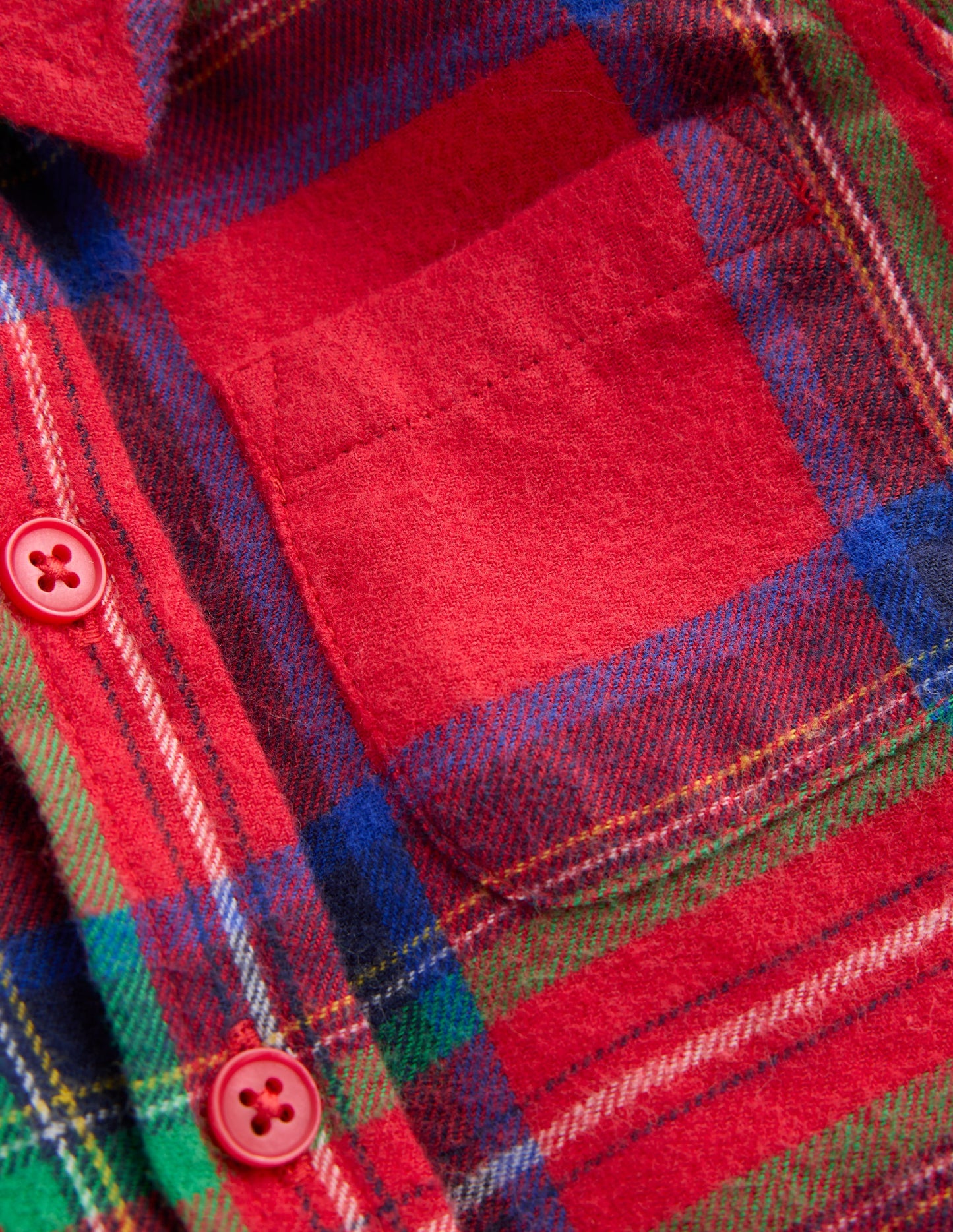 Boys Shirt-Red Check