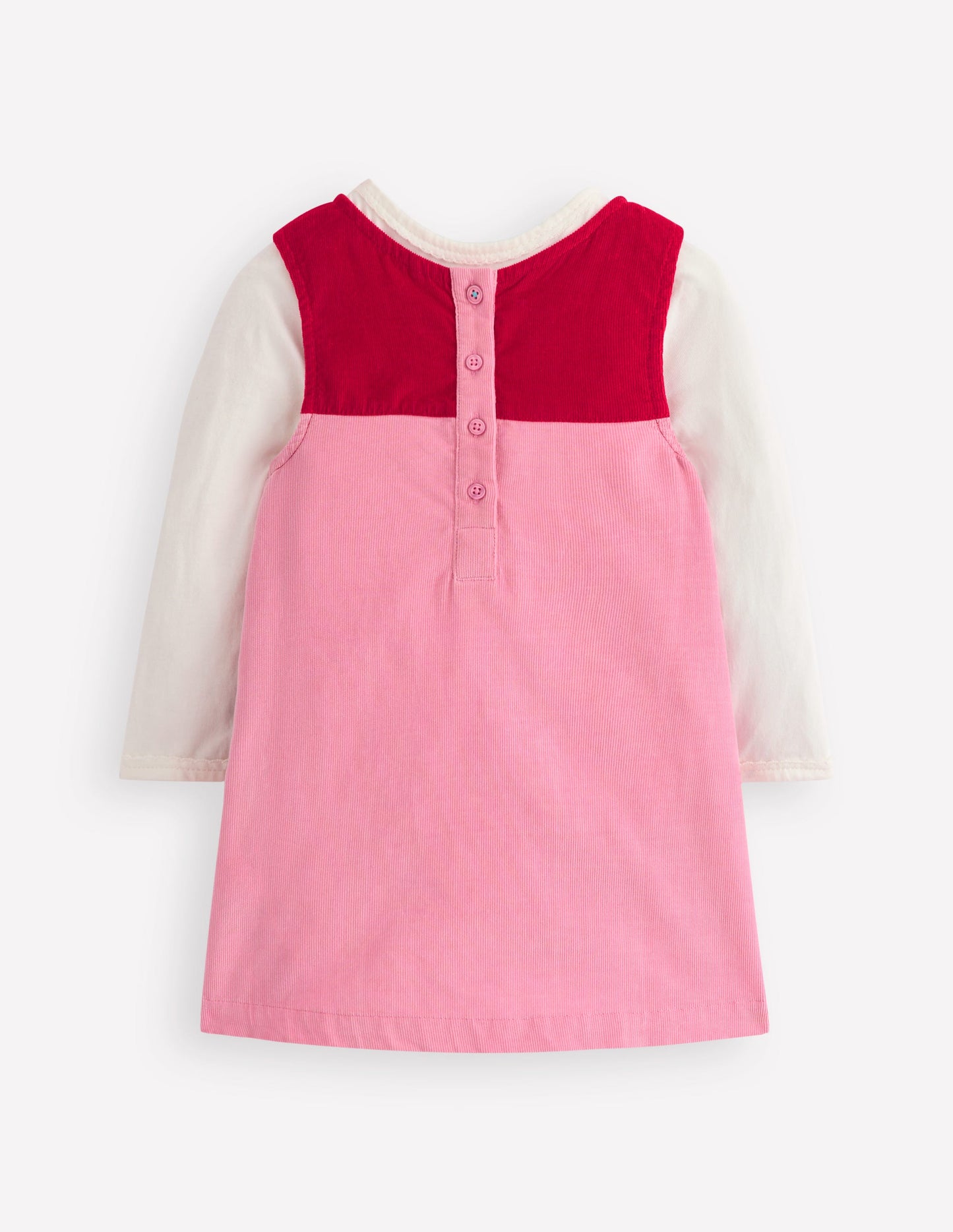 Novelty Cord Dress Set-Gingerbread House