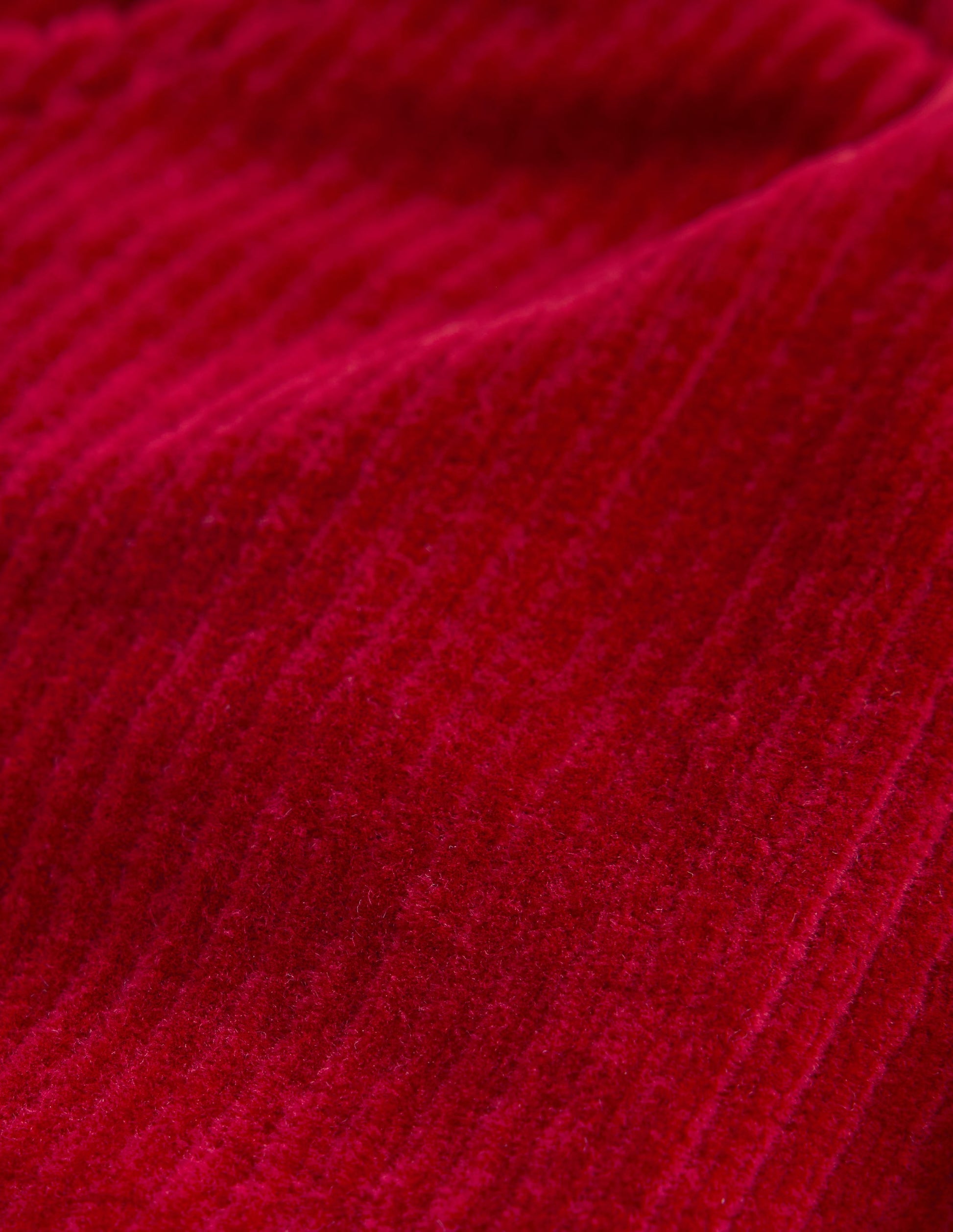 Jersey Cord Pants-Carmine Red-3