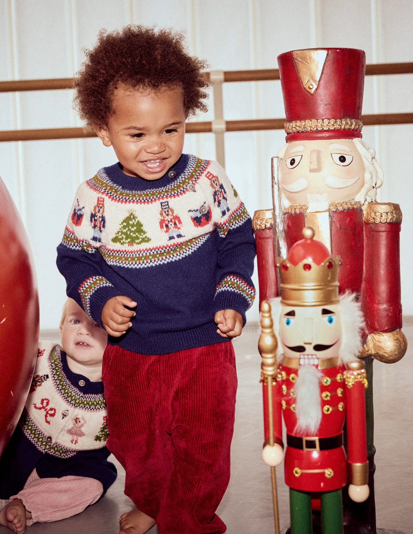 Jersey Cord Pants-Carmine Red