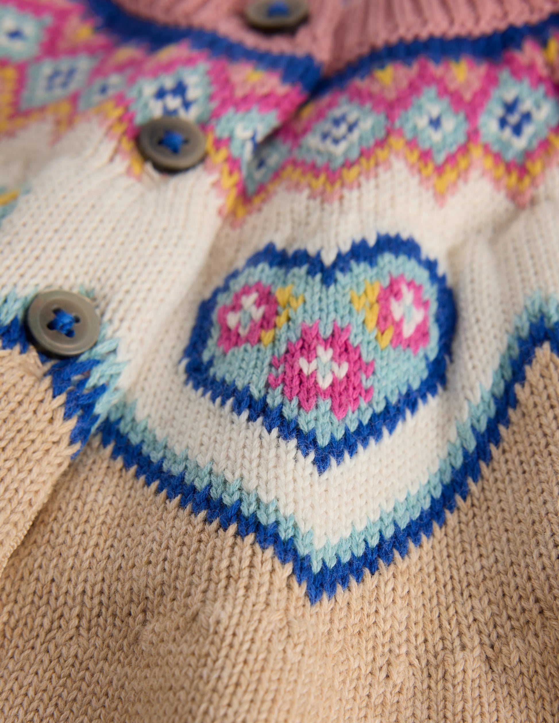 Knitted Play Set-Oatmeal Hearts-3