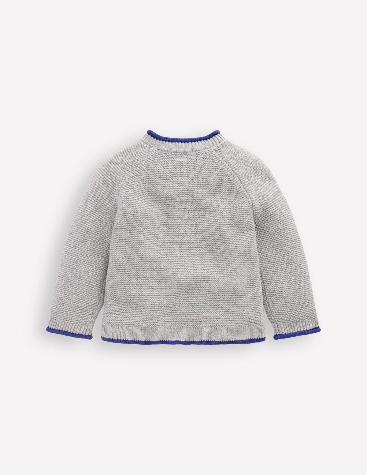 Novelty Logo Cardigan-Grey Marl Cars - Image 2