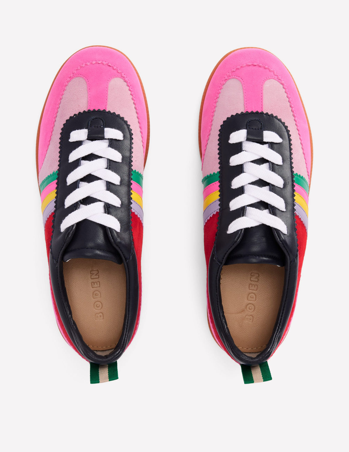 Erin Retro Tennis Trainers-Multicolour - Image 5