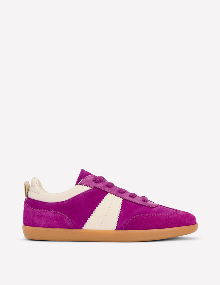 Erin Retro Tennis Trainers-Regal Purple